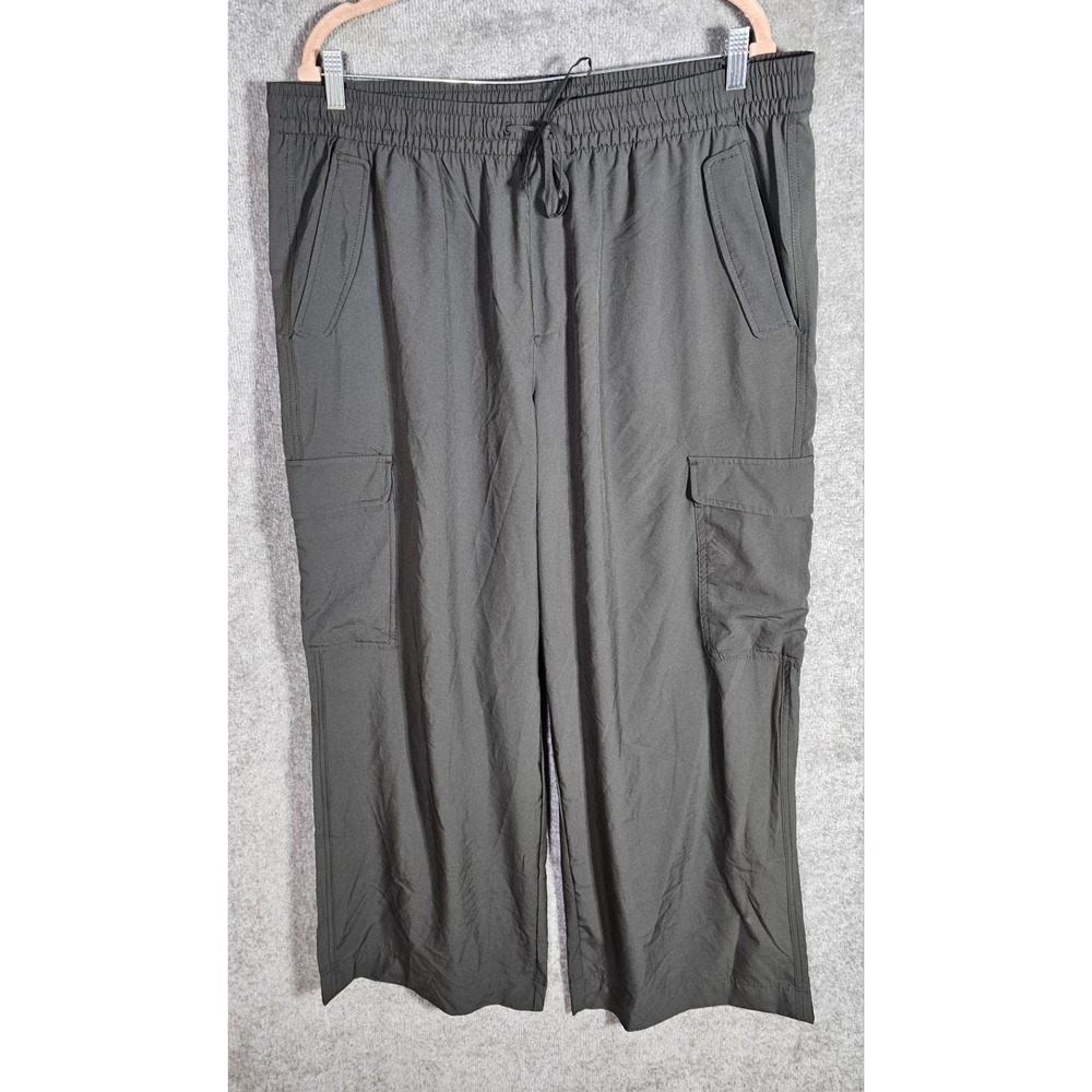 Old Navy StretchTech Quick Dry Cargo Pants Mens Size XL Gray Stretch Pockets